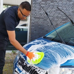 wassen en drogen cat detailing guide